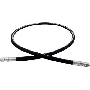 Haichy 26711-12-12-RW Hydraulic Hose Swivel Assembly 3/4" Hydraulic Hose with Female JIC X Female JIC, 48IN, 3118 psi, Black-A