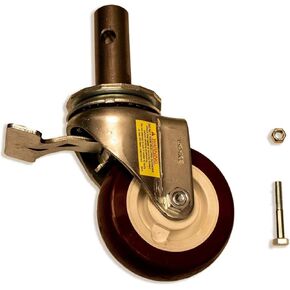 TELE-TOWER® STEM Caster 5"X2" 700 LBS Capacity