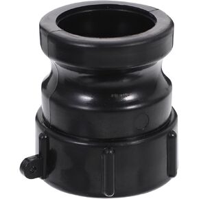 ULTECHNOVO 2 Water Tank Connector Ibc Tote Converter Camlock Ibc Tote Cover Camlock Hose Fittings Ibc Tote Adapter Cam Lock Connector Valve Handbag Plug Tote Bag Black Abs Bogo Tote Bag