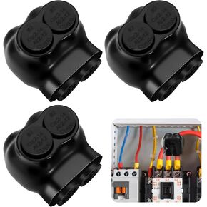 3 PCS موصلات متعددة الكابلات المعزولة 2 منفذ إدخال واحد موصلات معزولة معزول موصل توصيل الطاقة الكهربائية موصلات سلك مملوءة مسبقا (نطاق سلك 2-14AWG) in Kuwait