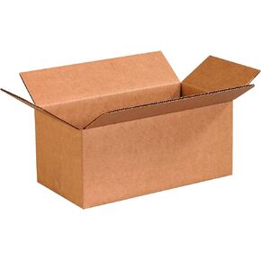 Partners Brand P1265 Long Corrugated Boxes, 12"L x 6"W x 5"H, Kraft (Pack of 25)
