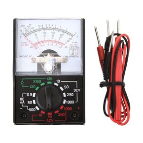Fielect MF110A Digital Multimeter with DC AC Voltmeter and Ohm Volt Amp Tester and Diode Voltage Tester Meter with Test Probe