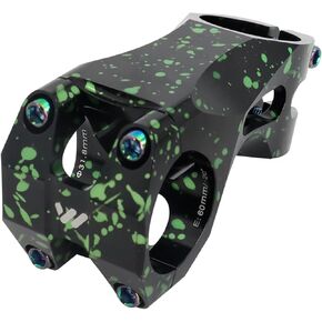 FOMTOR Bike Stem 31.8 Stem 60mm Mountain Bike Stem -20 Degree 31.8mm 60 mm Handlebar Short Stem for MTB BMX Road Bicycle