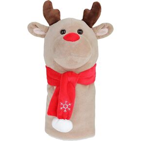 EQ SPORT Premium Quality Golf Club Covers, Wood and Driver Head Cover for Golf Clubs - Perfectly Fit & Secure Golf Clubs Covers Funny Golf Club Covers, Reindeer Golf Headcover