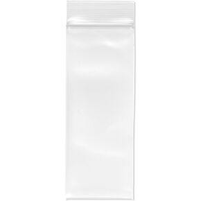 Plymor 2" x 5" (Pack of 100), 6 Mil Industrial Duty Zipper Reclosable Plastic Bags