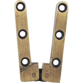 Folding Butt Hinge, 90 Degree Flap Small Door Hinge Strap Home Furniture Hardware Accessory for Cabinet Gate Closet