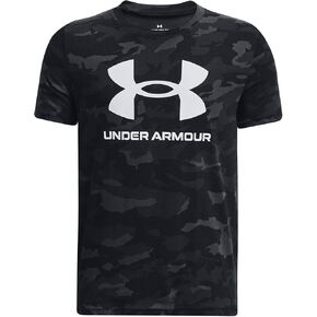 Boys' UA Sportstyle Logo Printed Short Sleeve