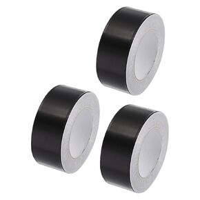 uxcell Aluminum Foil Tape 2 Inch x 55 Yards Black High Temperature Tape for HVAC, Sealing, Patching Hot and Cold Air Ducts 3 Pcs