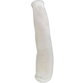 MAGID NH14E Nyguard Machine Knit Sleeves with Elastic Closure, Natural, 14" Length (Pack of 24)