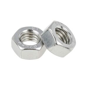 M8 Hex Nut Metric Threaded Stainless Steel Hexagon Nuts M8 x 1.25mm - Pack of 50- (G7.23)
