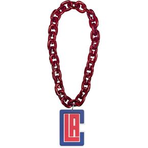 aminco Los Angeles LA Clippers Fan Chain, Red