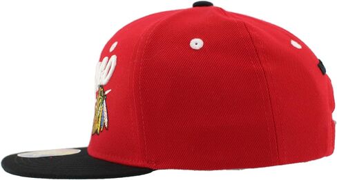 ZHATS Unisex Kid's NHL Officially Licensed Youth Adjustable Snapback Hat Flat Bill Z11 in Saudi Arabia