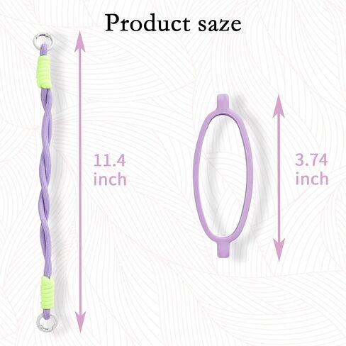 Bigwaves Bottle Silicone Handle Strap,Compatible Owala Freesip Water Bottle - Fits 16oz to 40oz, Water Bottle Carrier Grip Accessories for Running Bike, Gym Or Jogging (with Handle, Purple) in Saudi Arabia