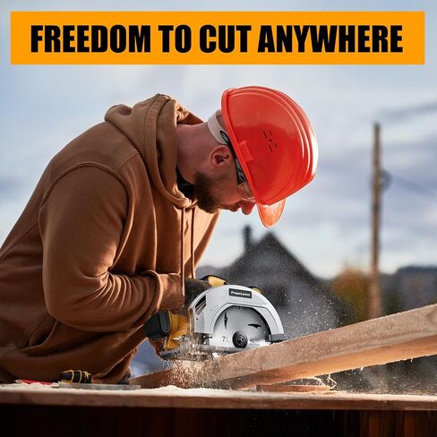 Cordless Circular Saw for Makita 18V LXT Li-ion Battery, Electric Circular Saw with 7-1/4-Inch Blade, 5000 RPM, 0-50 Degree Bevel Capability, Power Circular Saws (No Battery). in Saudi Arabia