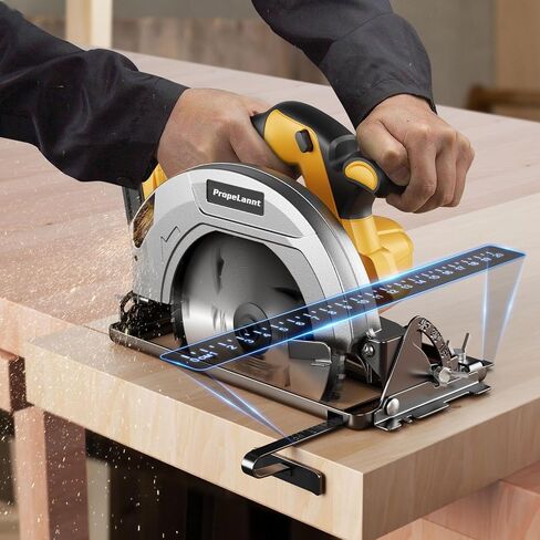 Cordless Circular Saw for Makita 18V LXT Li-ion Battery, Electric Circular Saw with 7-1/4-Inch Blade, 5000 RPM, 0-50 Degree Bevel Capability, Power Circular Saws (No Battery). in Saudi Arabia
