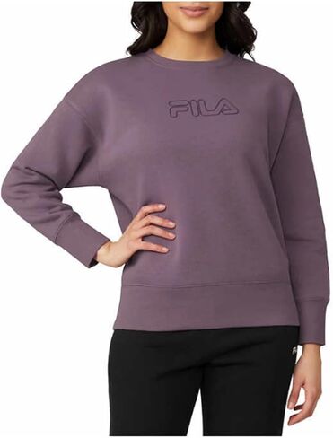 Fila Ladies 'French Terry Crewneck Sweatshirt - ephemera - X -Large in Kuwait