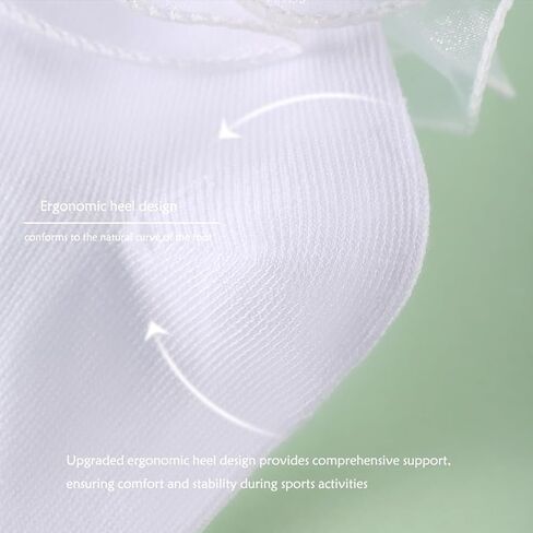 جوارب نسائية ذات كشكشة كبيرة من Dichry بأساور دوارة من الدانتيل المزدوج (مقاس 9-11) in Kuwait