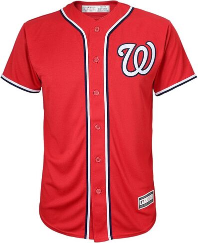 Max Scherzer Washington Nationals NBA Kids Youth 8-20 Red Alternate Player Jersey in Saudi Arabia