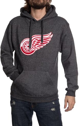 Calhoun NHL Surf & Skate Unisex Pullover Nantucket Hoodie with Chenille Team Logo Crest in Saudi Arabia