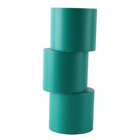 Lichamp 3 Piece Green Vinyl Safety Tape 4 inch, Heavy Duty 6 Mil Thick PVC Tape Bulk Multi Pack, 4 inch x 36 Yards x 3 Rolls (108 Total Yards)