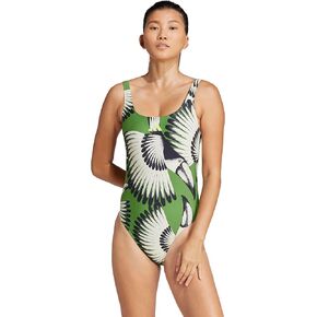 adidas Women's Farm 3-Stripes Swimsuit