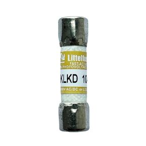 New KLKD 10A KLKD010 KLKD-10 600V Fast Acting Fuse, Pack of 10