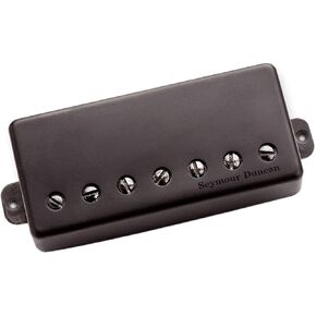 Seymour Duncan - 11102-21-P-BlkM-7Str - 7Str Distortion Brg, Pmt, BlkMetal