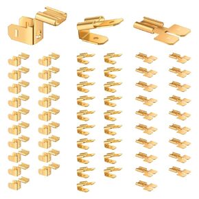 Linkstyle 60PCS Electrical Spade Connector Splitters Kit, 1/4" 2 Male and 1 Female Tabs Spade Quick Disconnect Connectors