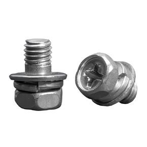 ECO-WORTHY M5*8mm Copper Screws Nickel-Plated (2-Pack), high Corrosion Resistance, high-Precision Fasteners.