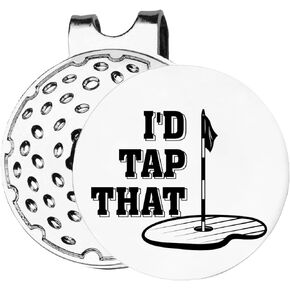 Funny Golf Gifts for Men Women Golfer, Golfer Gifts Golf Ball Marker, Golf Lover Gift Ideas Golf Ball Marker Magnetic Hat Clip, Golf Accessories Gifts