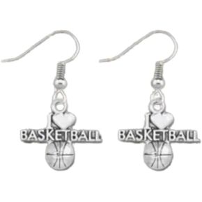 Basketball Earrings- Basketball Jewelry- Basketball Gifts for Women