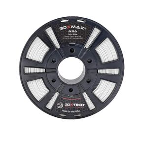 3DXTECH 3DXMax ASA, 1KG (White, 1.75mm) 3D Printing Filament