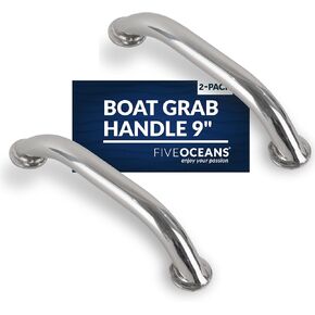 Five Oceans Marine Polished Stainless Steel Grab Handle Handrails