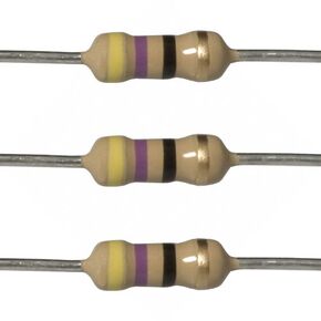 E-Projects 50EP50147R0 47 Ohm Carbon Film Resistors, 1W, 5% (Pack of 50)