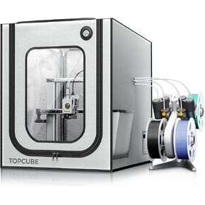 3D Printer Enclosure for Bambu Lab A1, Large Size Enclosure with LED Light, Fireproof Waterproof Dustproof Noise Reduction Constant Temperature 3D Printer Cover, 550x670x600MM