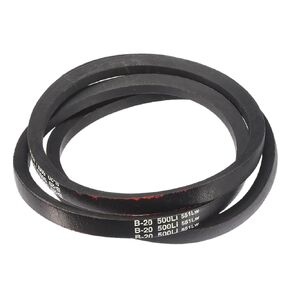 uxcell 3 Pack B76 Classic Wrapped V-Belt, 79" Outside Circumference Wrapped Industrial Rubber V-Belt B Profile V-Belt for Industrial Machinery Equipment, Black