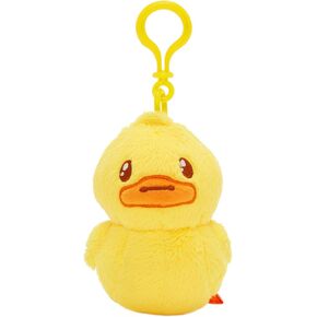 B.DUCK Keychain Plush Pendant Stuffed Animal Cute Decorative Accessory Gift For Handbag Purse Backpack Car Keys