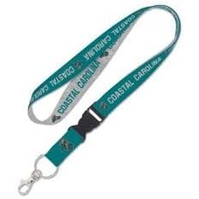 Coastal Carolina Chanticleers Lanyard w/detachable buckle 1"
