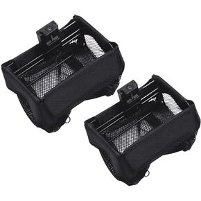 2 PCS Brass Catcher Metal Frame Heat Resistant Brass Shell Collector Zippered Bottom Detachable Movable for Range Shooting