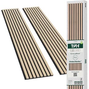 Acoustic Wall Panels for Interior Wood Wall Decor, Bedroom, Office, TV Background, Living Room, Sound Absorbing, Slat Wood Wall Panels Decorative 94.5 Inch X 11.8 Inch Golden Oak. in Saudi Arabia