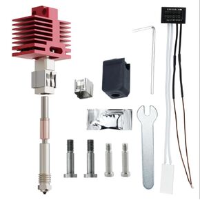 Upgraded TZ-4.0 Hotend for Bambu Labs Hotend p1 p1s Kit, 3D Printer Hotend with All-in-one Removable Hardened Steel Nozzle, All Metal Hotend, for Bambu Bamboo Lab p1 p1p Series 3D Printers