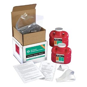 Sharps Mailback System, Screw On, Plastic 1G2V4-1 Each
