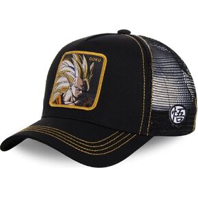 Men's Cartoon Baseball Trucker Cap Snapback Hat Adult Women's Unisex Adjustable One Size (Goku Black) in Saudi Arabia