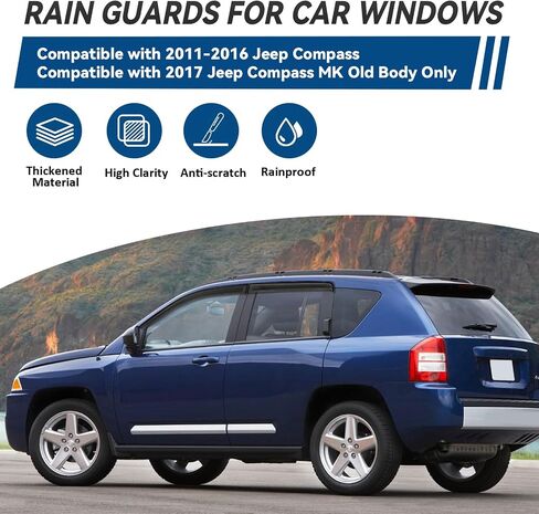4pcs Front+Rear Smoke Tint Sun/Rain Guard Outside Mount Tape-On Vent Window Visors Compatible with 09-15 BMW X1 E84 in Saudi Arabia