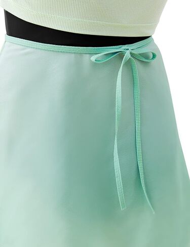 Daydance Women Ballet Skirts Chiffon Dance Wrap Skirts for Adult Fading Color in Kuwait