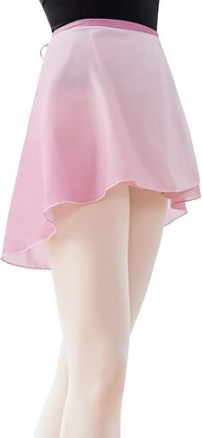 Daydance Women Ballet Skirts Chiffon Dance Wrap Skirts for Adult Fading Color in Kuwait