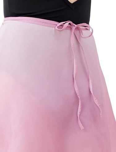 Daydance Women Ballet Skirts Chiffon Dance Wrap Skirts for Adult Fading Color in Kuwait