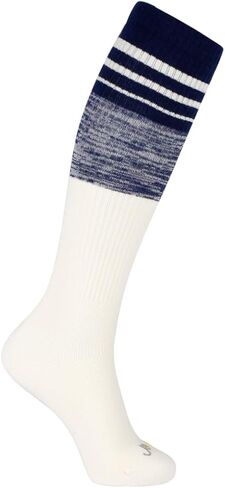 ja vie JAVIE 73% Merino Wool Stripe Sport Compression Socks Ultra Soft Knee High Seamless Toe for Women & Men (15-20mmHg) in Saudi Arabia