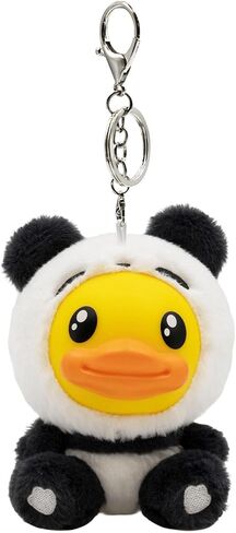 B.DUCK Keychain Plush Pendant Stuffed Animal Cute Decorative Accessory Gift For Handbag Purse Backpack Car Keys in Saudi Arabia