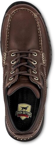 Irish Setter، Soft Paw، للرجال، مقاوم للماء، جلد محبب بالكامل، حذاء Chukka، بني، 10.5 D (متوسط) in Kuwait